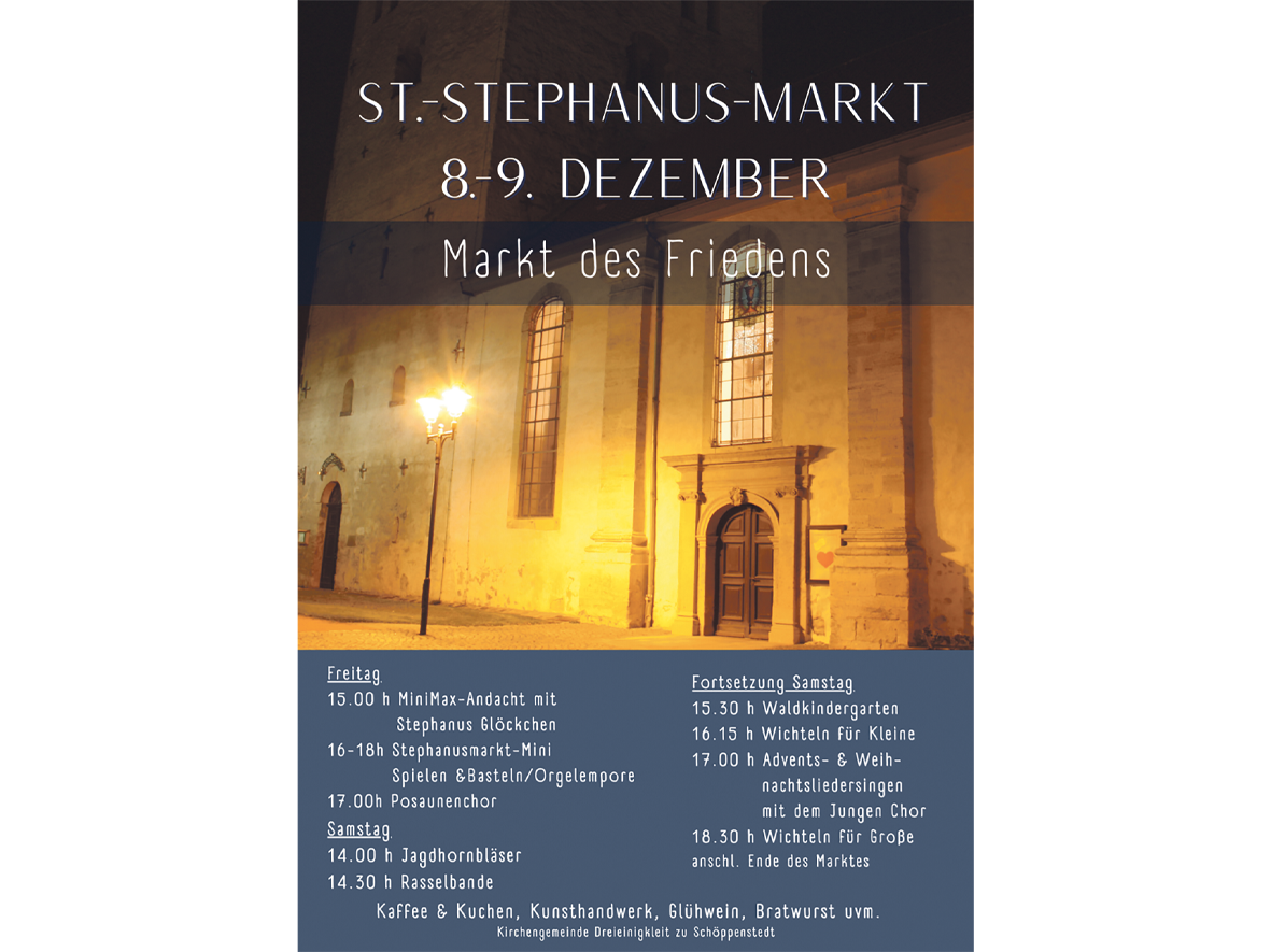 St.-Stephanus-Markt lockt mit vorweihnachtlicher Atmosphäre