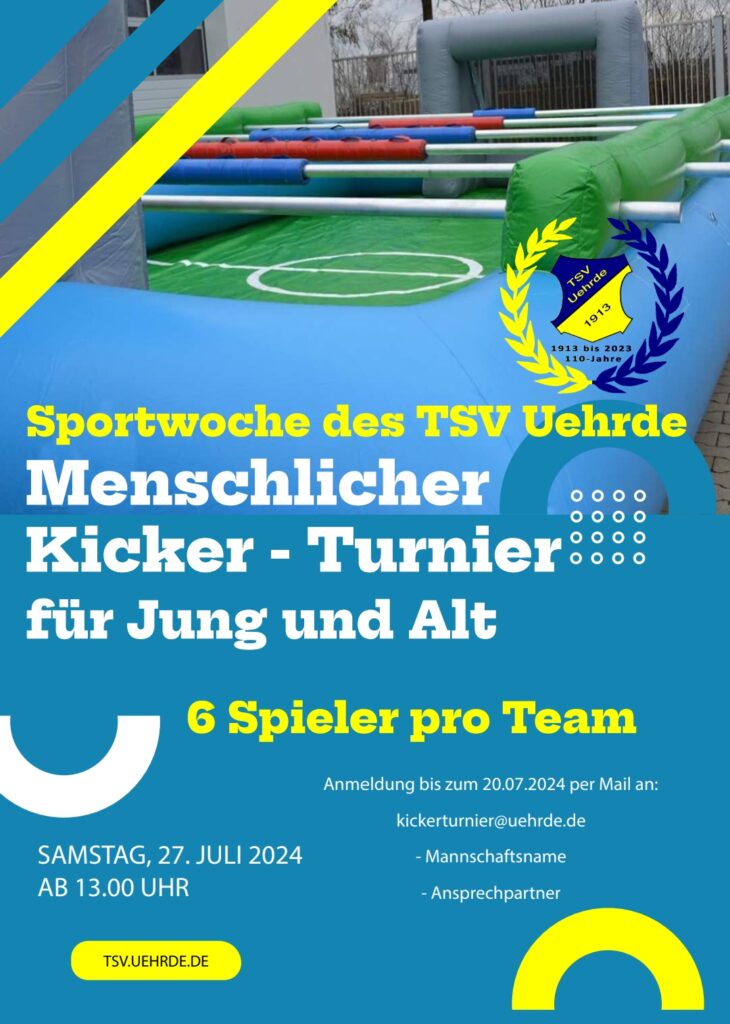 Kickerturnier_TSV Uehrde 27. Juli 2024