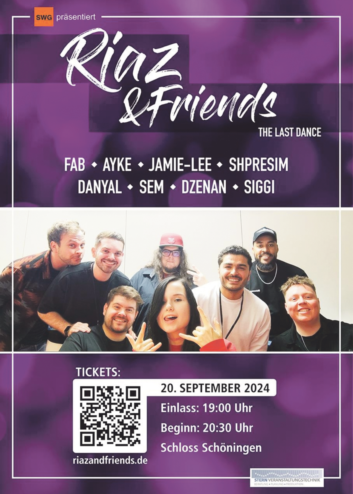 Vielleicht letztes »Riaz and Friends«-Konzert am 20. September